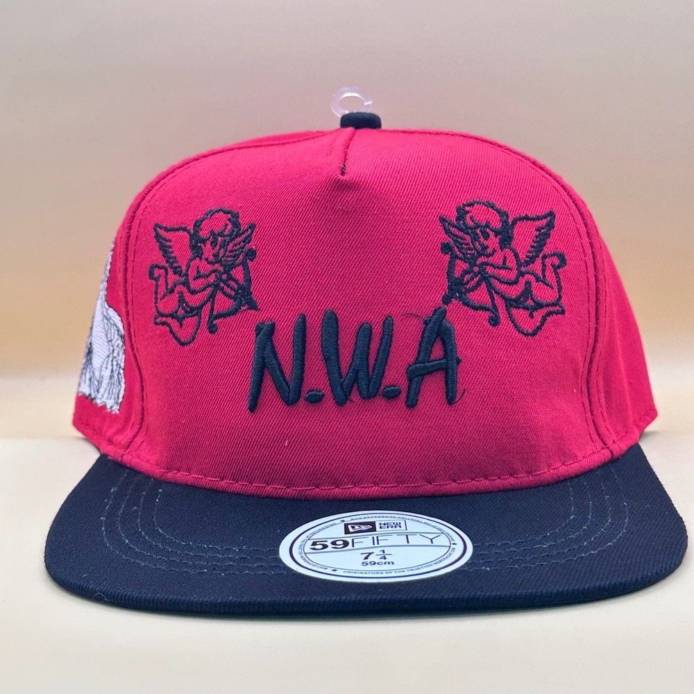 کلاه کپ بک فیت قرمز مدل NWA
