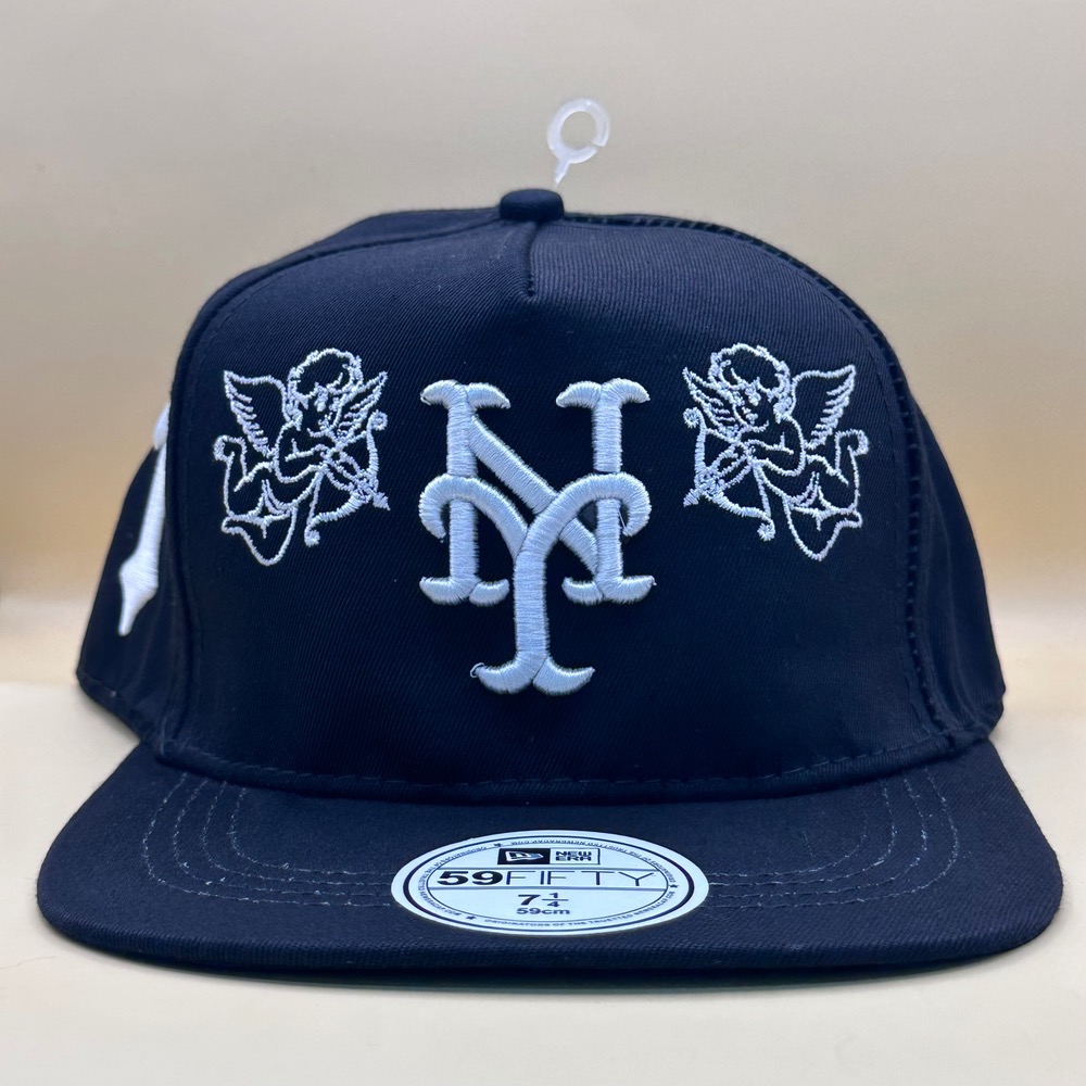 کلاه کپ بک فیت مشکی مدل NY