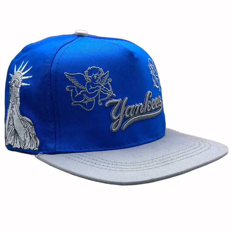 کلاه کپ بک فیت آبی مدل YANKEES