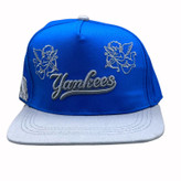 کلاه کپ بک فیت آبی مدل YANKEES