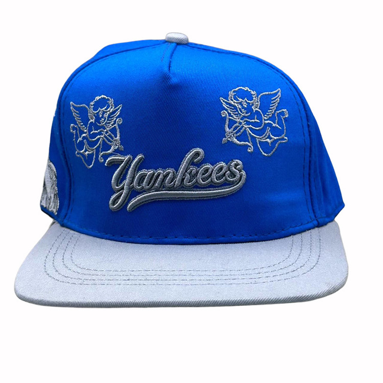 کلاه کپ بک فیت آبی مدل YANKEES