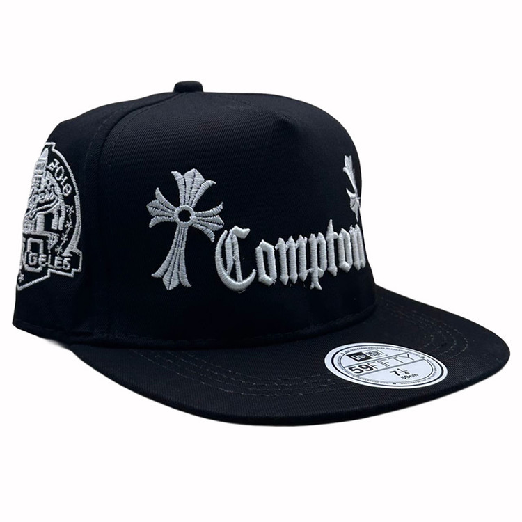 کلاه کپ بک فیت مشکی مدل COMPTON