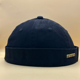 کلاه لئونی سنگشور خالص کتان وارداتی رنگ مشکی کد 87