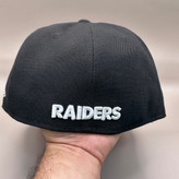 کلاه کپ بک فیت مشکی مدلRAIDERSوارداتی