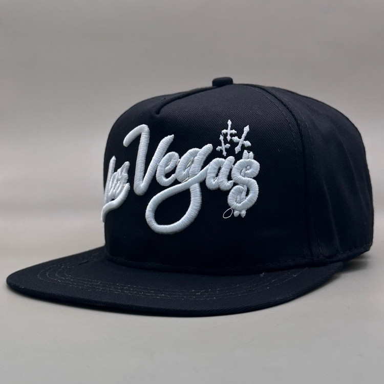 کلاه کپ بک فیت مشکی مدلLAS VEGASطرح مدرن
