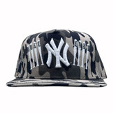 کلاه کپ بک فیت لجنی مدل NY طرح زامبی