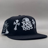 کلاه کپ بک فیت مشکی مدل BAD BOYS
