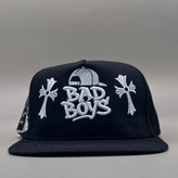 کلاه کپ بک فیت مشکی مدل BAD BOYS