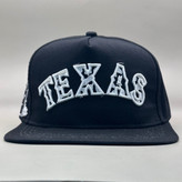 کلاه کپ بک فیت مشکی مدلTEXAS طرح مسیح