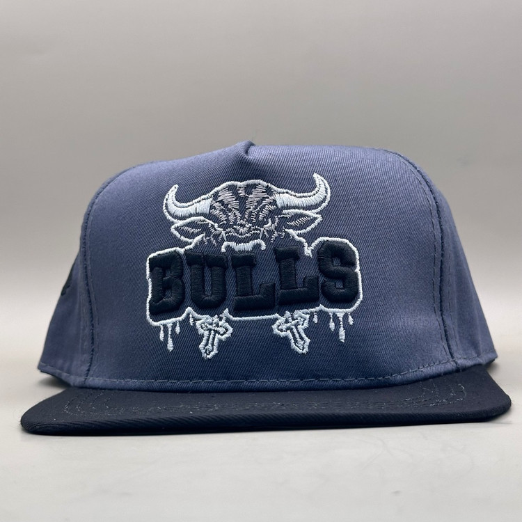 کلاه کپ بک فیت طوسی مدل BULLS کد 3